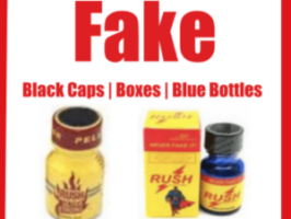 how to know fake poppers